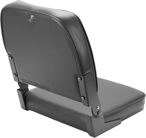 Zerodis Folding Boat Seat Seating Comfortable Low Back Chair for Pontoon Canoe and Bass Fishing Folding Boat Seat Marine Grade Foam Padding Other Vehicles in Saudi Arabia