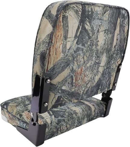 Haofy Folding Boat Seat 19x16x14 Inches 3in Foam Padding with Aluminum Alloy Hinges for Canoe Pontoon Deck, Small Boats, Fishing Trips in Saudi Arabia