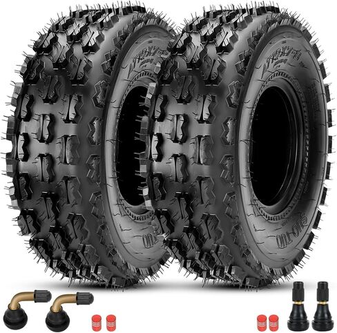 19x7-8 Mini Bike Tires Compatible with Coleman CT200U BT200X Baja Warrior MB165 MB200 Axis M200 Taotao Coolster 110cc 125cc ATV UTV Quad 4 Wheeler Go Kart Off-Road Replacement Parts Set of 2 in Saudi Arabia