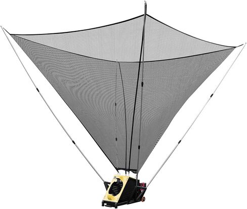 آلة رمي كرة السلة الأوتوماتيكية من Efficraft، مزدوجة الطاقة قابلة لإعادة الشحن / قابس - مدرب الرماية، آلة كرة السلة الكهربائية 2 في 1 in Kuwait
