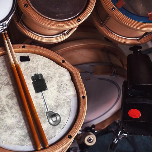 Cymbal Stacker Mount Drum Hardware Percussion Accessory with Straight and Angled Rods for Hihat and Instrument Cymbals Replacement Part in Saudi Arabia