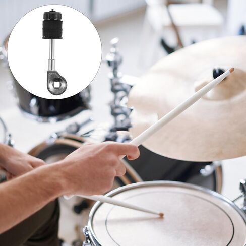 Cymbal Stacker Mount Drum Hardware Percussion Accessory with Straight and Angled Rods for Hihat and Instrument Cymbals Replacement Part in Saudi Arabia