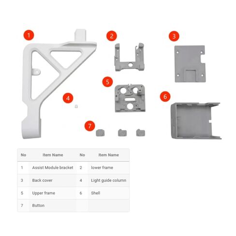 وحدة مساعدة تغذية TPU لسلسلة Bambu Lab H2 وX1 وP1 وP2S ثلاثية الأبعاد in Kuwait