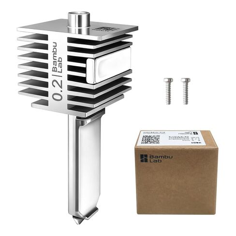 Original Bamboo Lab A1/A1 Mini hotend Hardened Steel All-in-one Print Head Kit with 0.4mm Nozzle High Speed Printing All Metal Extruder Hot End Replacement kit for Bambu Lab A1 Series in Saudi Arabia