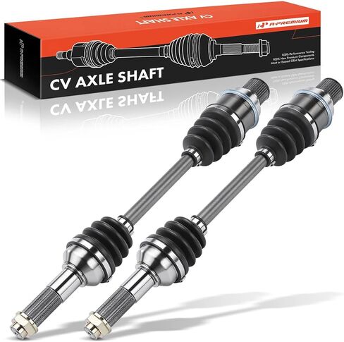 A-Premium Pair (2) Rear CV Axle Shaft Assembly Compatible with Yamaha Grizzly 350/400/450, Kodiak 400/450, 2005-2011, Left and Right, Replace# 4S2-2530U-00-00 in Saudi Arabia