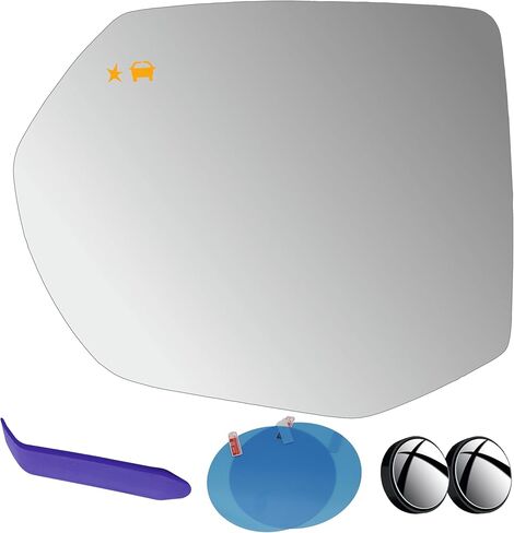 زجاج مرآة جانبية للسائق EAP متوافق مع تاهو، يوكون، إسكاليد، سوبربان 2021-2025، مُسخن بنقطة عمياء بدون تعتيم تلقائي 84315163 84642722 GM1324218 GM1324217 in Kuwait