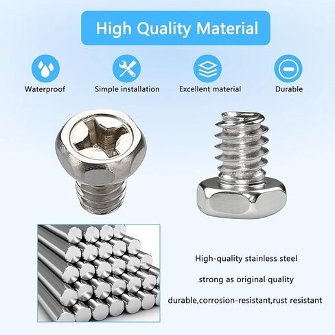 4 قطع بديلة من براغي التثبيت الآمنة المتوافقة مع كاميرا Google Nest المزودة بإضاءة غامرة، وملحقات الكاميرا ذات الإضاءة الغامرة الخارجية، وأدوات تثبيت متينة ومقاومة للعوامل الجوية، وقوية مثل الجودة الأصلية in Kuwait