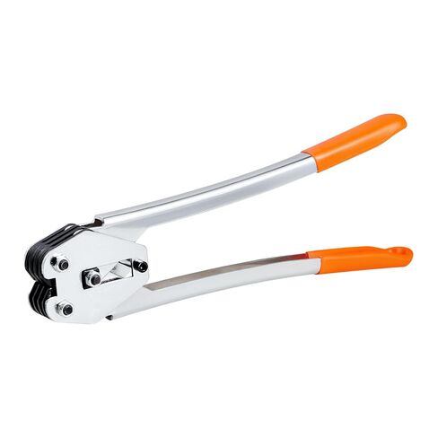 مجموعة ربط النطاقات VEVOR، أداة سدادة ربط شديدة التحمل مع شريط PP بطول 330 قدمًا، 100 ختم معدني، طقم ربط تغليف يدوي بلاستيكي للمستودع/الشحن/النقل/المنزل، برتقالي in Kuwait