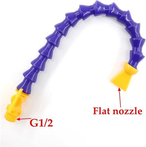 cnc milling machine mist cooling. 1/2 3/8 1/4'' Cooling Pipe Male Thread 300~700mm with Nozzle for CNC Milling Lathe(3pcs-switch g1/2 flat 400mm) in Kuwait