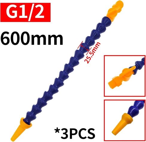 cnc milling machine mist cooling. 600mm Round Nozzle 1/4 3/8 1/2 for CNC Machine Lathe Milling Cooling Tube Flat(1/2 Round Switch 3PCS) in Kuwait