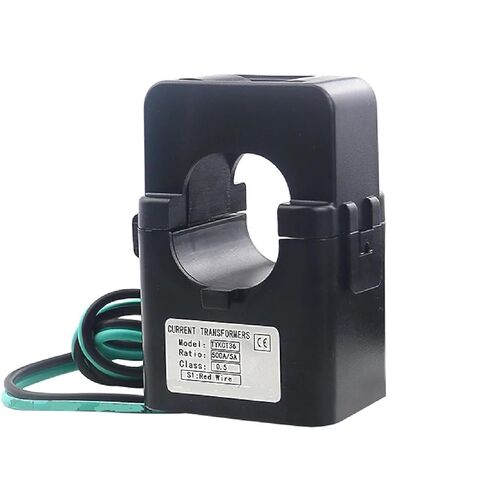 Split Core Current Transformer, 500A/5A Ratio, 36mm Window, Class 1 Accuracy, 3-Phase CT Sensor, Model KCT36, 3 Pack (100A(5A) 3PCS) in Kuwait