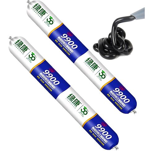 9900 Sealant Waterproof, Silicon Waterproof Sealant, Permanent Solution for Roof & Wall Cracks, Outdoor Water Proof Exterior Sealants Heat Resistant, Tear and Stretch Resistance (Black,1Pc) in Saudi Arabia