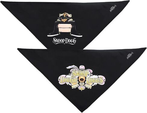 Snoop Doggie Doggs Pet Bandana with Classic Snoop Graphic in Kuwait