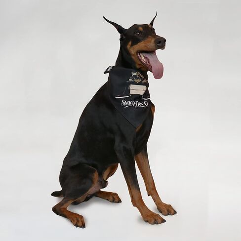 Snoop Doggie Doggs Pet Bandana with Classic Snoop Graphic in Kuwait