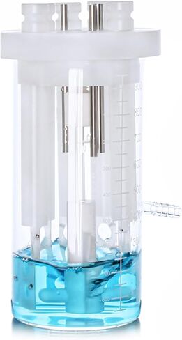 مفاعل الأغشية الحيوية CDC سعة 1000 مل، زجاجة ثقافة الخلايا اللاهوائية المخبرية، مع التحريك المغناطيسي، زجاج البورسليكات العالي لدراسات مقاومة التآكل الصناعية والعلوم البيئية in Kuwait