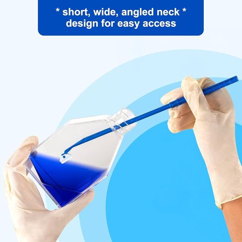 Cell Culture Flasks, Sterile Plastic Tissue Culture Bottle with Filter Cap, 25cm² Culture Area, TC Treated, Pack of 200 in Kuwait