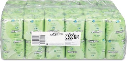 Marcal PRO MAC 5001 2-Ply Septic Safe 100 Percent Recycled Bath Tissue - White (48/Carton) in Kuwait