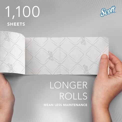 ورق تواليت Scott® Pro صغير الحجم وعالي السعة مكون من طبقتين، 1100 قدم لكل لفة، عبوة مكونة من 36 لفة in Saudi Arabia