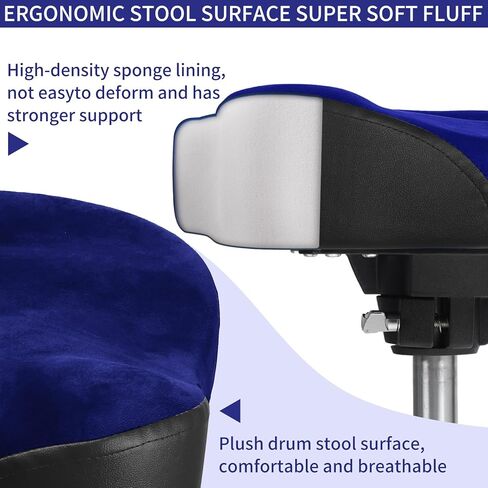 AKLOT Multi-Style Electric Bass Guitar Bundle with Saddle Drum Throne in Kuwait