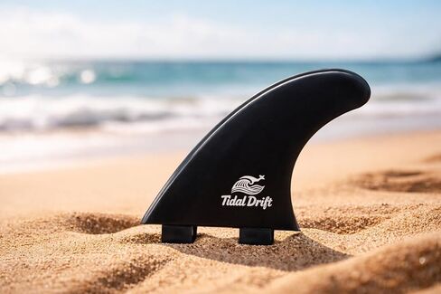 زعانف لوح ركوب الأمواج G5، مجموعة أدوات دفع من النايلون المقوى بالألياف الزجاجية بنسبة 35% متوافقة مع قواعد FCS، مصبوبة بالضغط العالي من أجل المرونة الصلبة و3 زعانف مع 4 في 1 متعددة الأدوات و6 براغي احتياطية - أسود in Kuwait