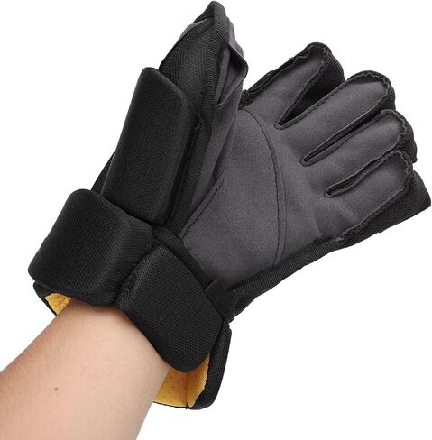 Ice Hockey, Lightweight Protective Gear with Curved Thumb and Extra Padding for Grass Hockey Sports, Roller and in Kuwait