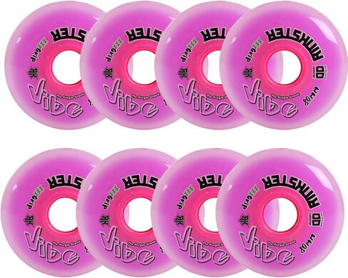 عجلات هوكي رينك رات رولر فيبي 80 ملم XXX جريب أرجواني 8 عبوات in Kuwait