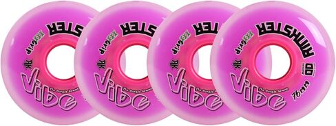 عجلات هوكي رينك رات رولر فيبي 76 ملم XXX جريب أرجواني 4 عبوات in Kuwait