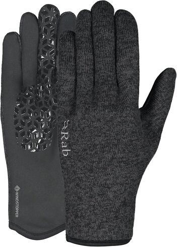 قفازات Rab الرجالية Quest Windstopper - قفاز Gore-Tex الصوفي المقاوم للرياح للتنزه سيرًا على الأقدام والرحلات in Saudi Arabia