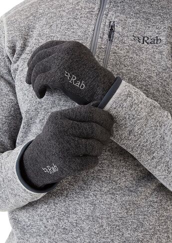 قفازات Rab الرجالية Quest Windstopper - قفاز Gore-Tex الصوفي المقاوم للرياح للتنزه سيرًا على الأقدام والرحلات in Saudi Arabia