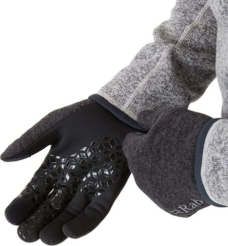 قفازات Rab الرجالية Quest Windstopper - قفاز Gore-Tex الصوفي المقاوم للرياح للتنزه سيرًا على الأقدام والرحلات in Saudi Arabia