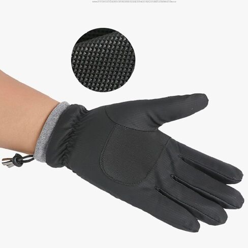 1 Pair Winter Gloves Touch Screen Water Resistant Windproof Thermal for Running Cycling Driving Hiking for Men Women in Saudi Arabia