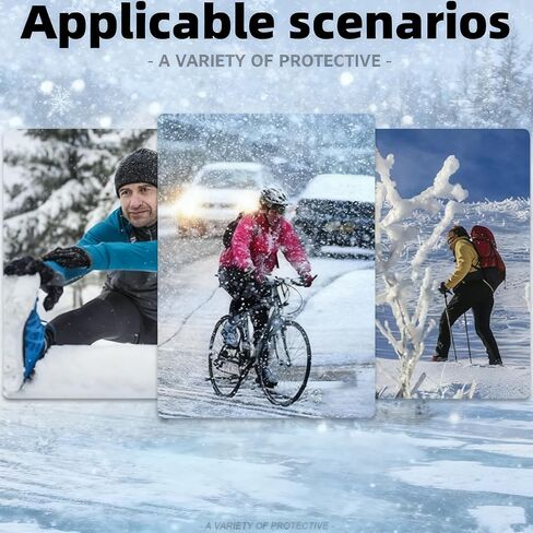 Outdoor Winter Touchscreen Gloves - Water Resistant Windproof Anti-Slip Warm Gloves, Adjustable for Men Women, Ideal for Cycling Hiking Skiing Driving Running in Kuwait
