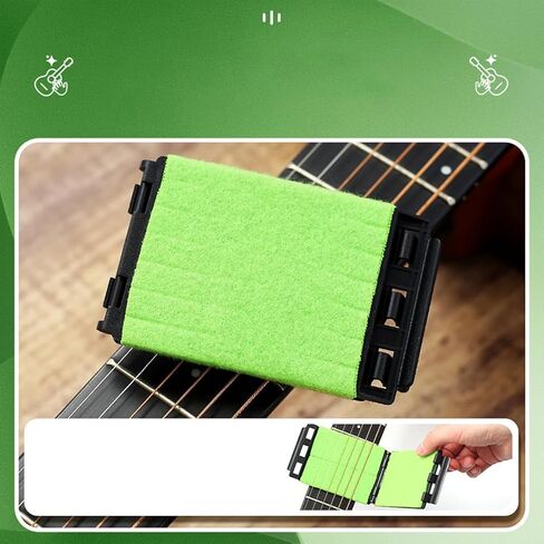 Guitar String Cleaner, Fretboard Cleaner, Portable Guitar Cleaning Cloth Kit, Violin Cleaning Cloth, Instrument String Maintaining Tool for Bass Ukulele in Kuwait