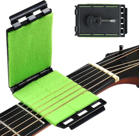 Guitar String Cleaner, Fretboard Cleaner, Portable Guitar Cleaning Cloth Kit, Violin Cleaning Cloth, Instrument String Maintaining Tool for Bass Ukulele in Kuwait