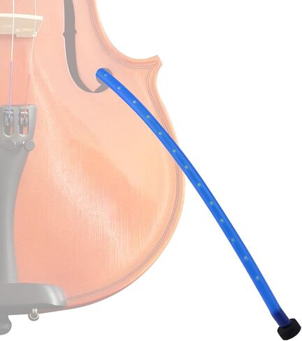 Violin Humidifier, Rubber Portable Violin and Viola Moisture F Hole Humidifier Tube Practical Musical Dampit Instrument Humidity Gift Maintenance Accessory for Cracking Prevention (Blue) in Saudi Arabia