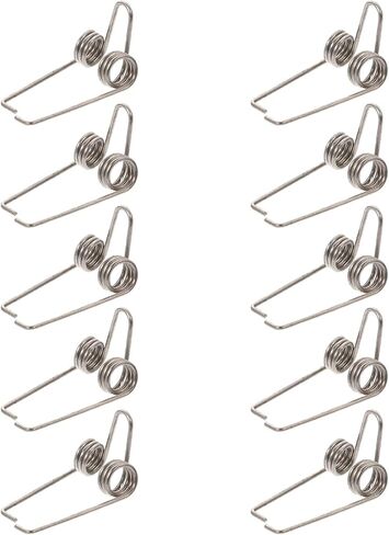MILISTEN 10pcs Water Spring Tuba Trumpet Musical Instrument Accessories Tremolo Springs Instruments Accessory Trombone Spit Valve Baritone Springs Drain Valve Iron Large in Saudi Arabia