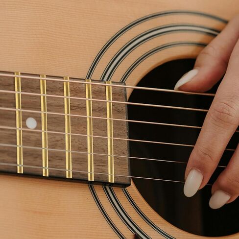 SAFIGLE 19pcs White Copper Guitar Fret Wires Set for Classical and Electric Guitars 2.2mm Width 19-fret Brass Scale Wire Replacement for Acoustic and Electric Repair in Saudi Arabia