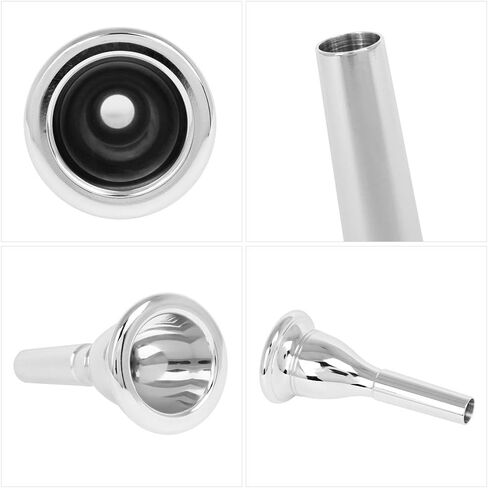 TOYANDONA Tuba Mouthpiece Brass Instrument Accessory Replacement Mouthpiece for Musical Instruments 3.89X1.85X1.85In Easy to Play Smooth Surface Durable in Saudi Arabia