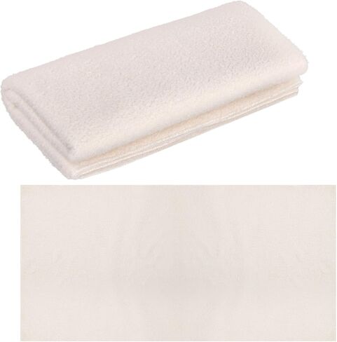 قطعتان من وسادات جلد الغنم الطبية مقاس 30 × 60 بوصة من جلد الخراف الصناعي ووسادة الأثاث لمنع القروح وتهيج الجلد، واقيات جلد الغنم الطبية للاستخدام المنزلي أثناء التنقل in Kuwait