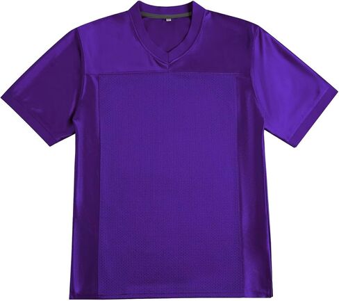 Blank Football Jersey for Men Mesh Athletic Practice Plain Football Shirt Hip Hop Dry-Fit Soccer Sports Uniform in Kuwait