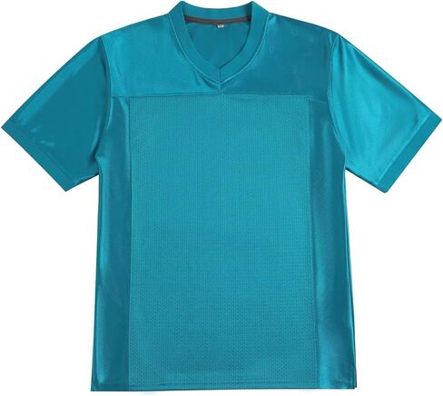 Blank Football Jersey for Men Mesh Athletic Practice Plain Football Shirt Hip Hop Dry-Fit Soccer Sports Uniform in Saudi Arabia