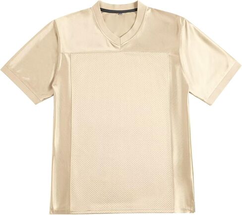Blank Football Jersey for Men Mesh Athletic Practice Plain Football Shirt Hip Hop Dry-Fit Soccer Sports Uniform in Saudi Arabia