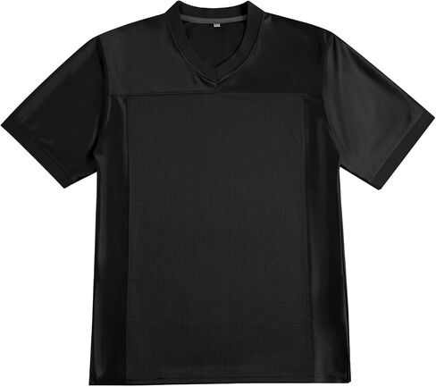 Blank Football Jersey for Men Mesh Athletic Practice Plain Football Shirt Hip Hop Dry-Fit Soccer Sports Uniform in Saudi Arabia