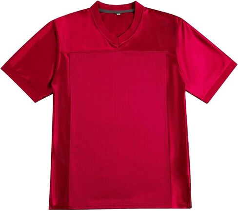 Blank Football Jersey for Men Mesh Athletic Practice Plain Football Shirt Hip Hop Dry-Fit Soccer Sports Uniform in Saudi Arabia