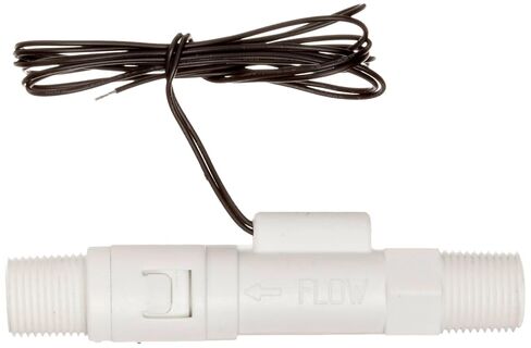 مفتاح تدفق من البولي بروبيلين من سلسلة Gems Sensors FS-380P، مضمن، نوع المكبس، إعداد تدفق 0.5 جالون في الدقيقة، 3/8 بوصة NPT ذكر in Kuwait