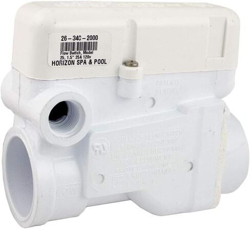 Flow Switch, Grid Controls M-25, 25A, 115v, 1-1/2" Slip 57-F3-2500-WHT in Saudi Arabia