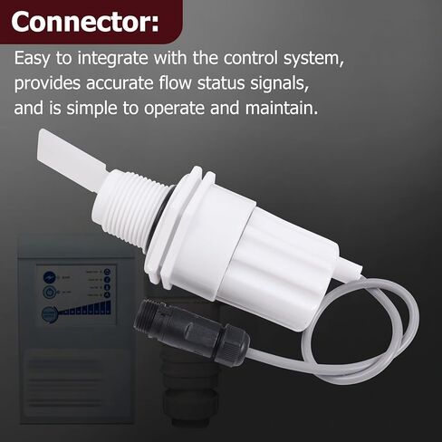 GNR00003 Flow Switch with Round Connector Compatible with Saltron Reliant Saltwater Chlorine Generator for Solaxx Chlorine Generator in Saudi Arabia