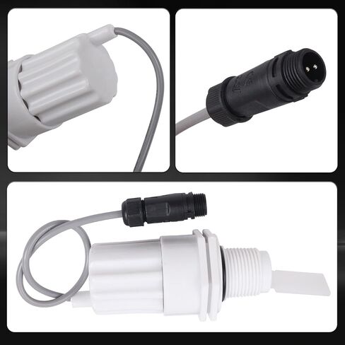 GNR00003 Flow Switch with Round Connector Compatible with Saltron Reliant Saltwater Chlorine Generator for Solaxx Chlorine Generator in Saudi Arabia