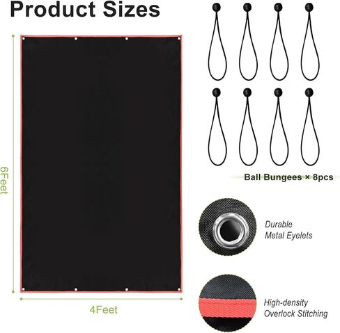 Baseball Batting Cage Backstop 4 x 6 ft with Strike Zone Target, Heavy Duty PVC Backstop for Baseball & Softball Pitching Practice, Net Protector for Backyard Batting Cages in Kuwait