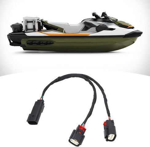 Multiple Accessory Harness 278003684, Boat Marine Engine Harness, Stable Performance Replacement for Sea Doo Fish Pro GTX 155, Durable ABS Metal Material with Easy Installation in Saudi Arabia